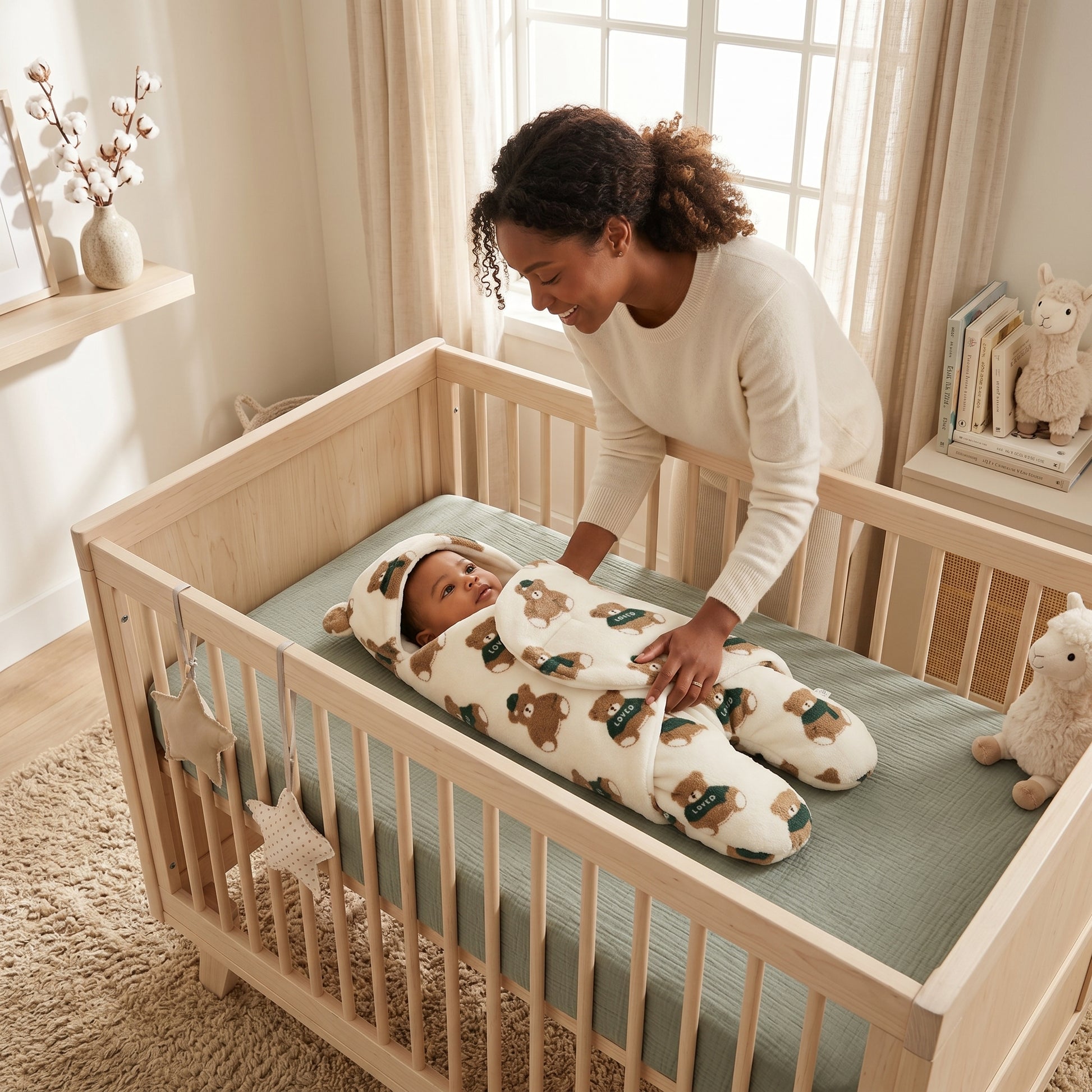 Soft Flannel Baby Sleeping Bag