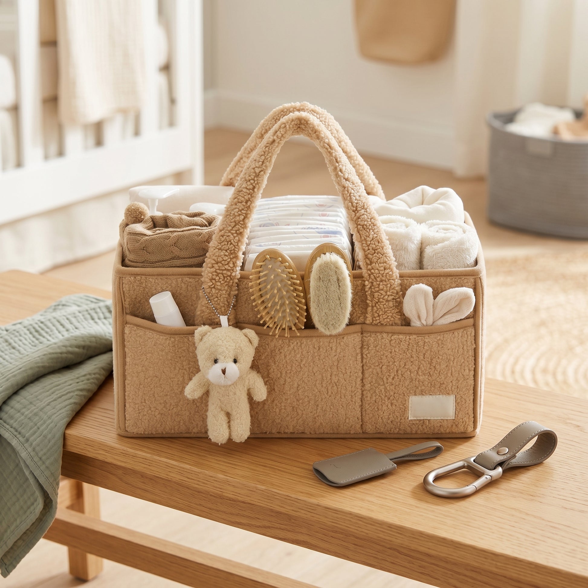 Teddy Nest Baby Organizer Caddy