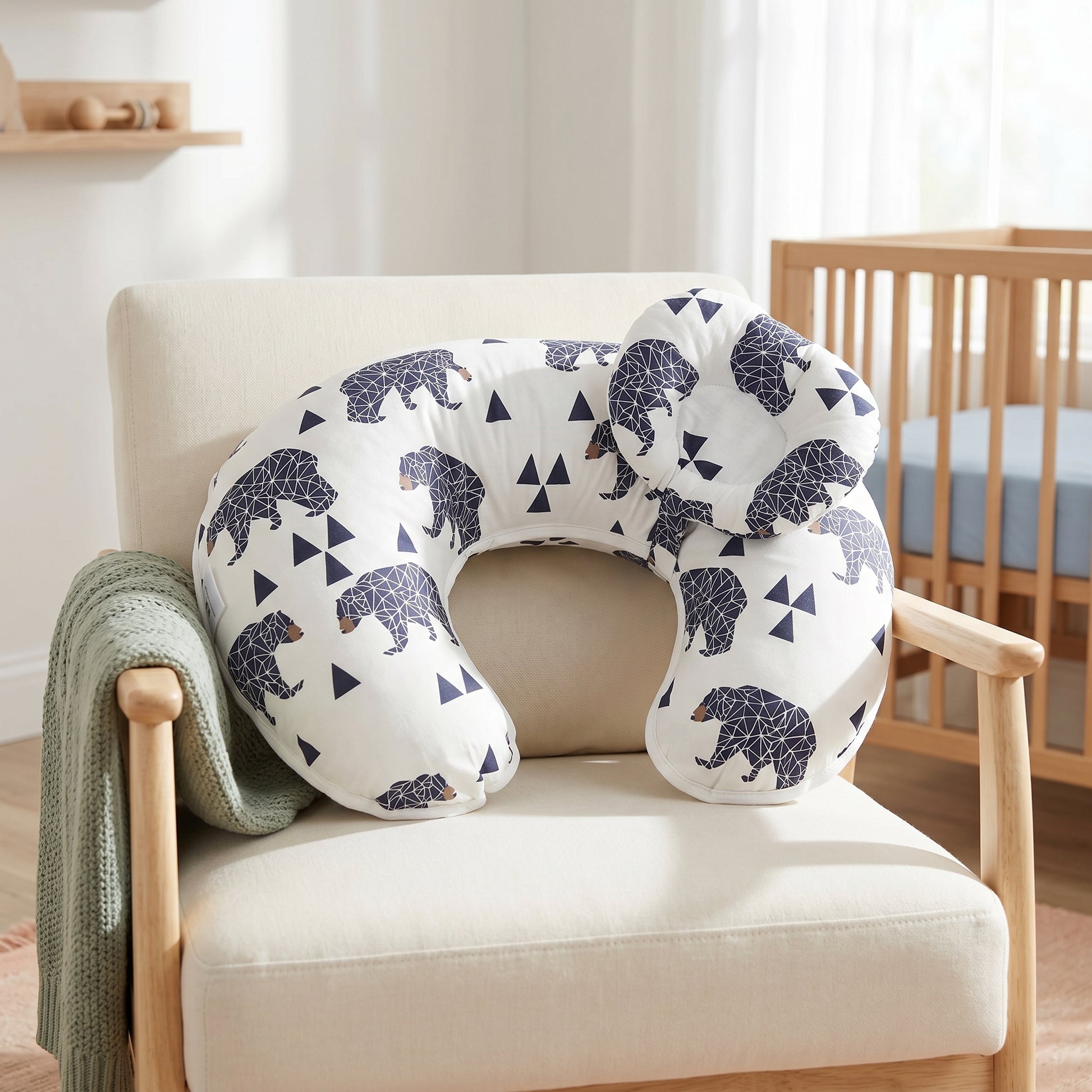 U-Shape Cotton Nursing Pillow