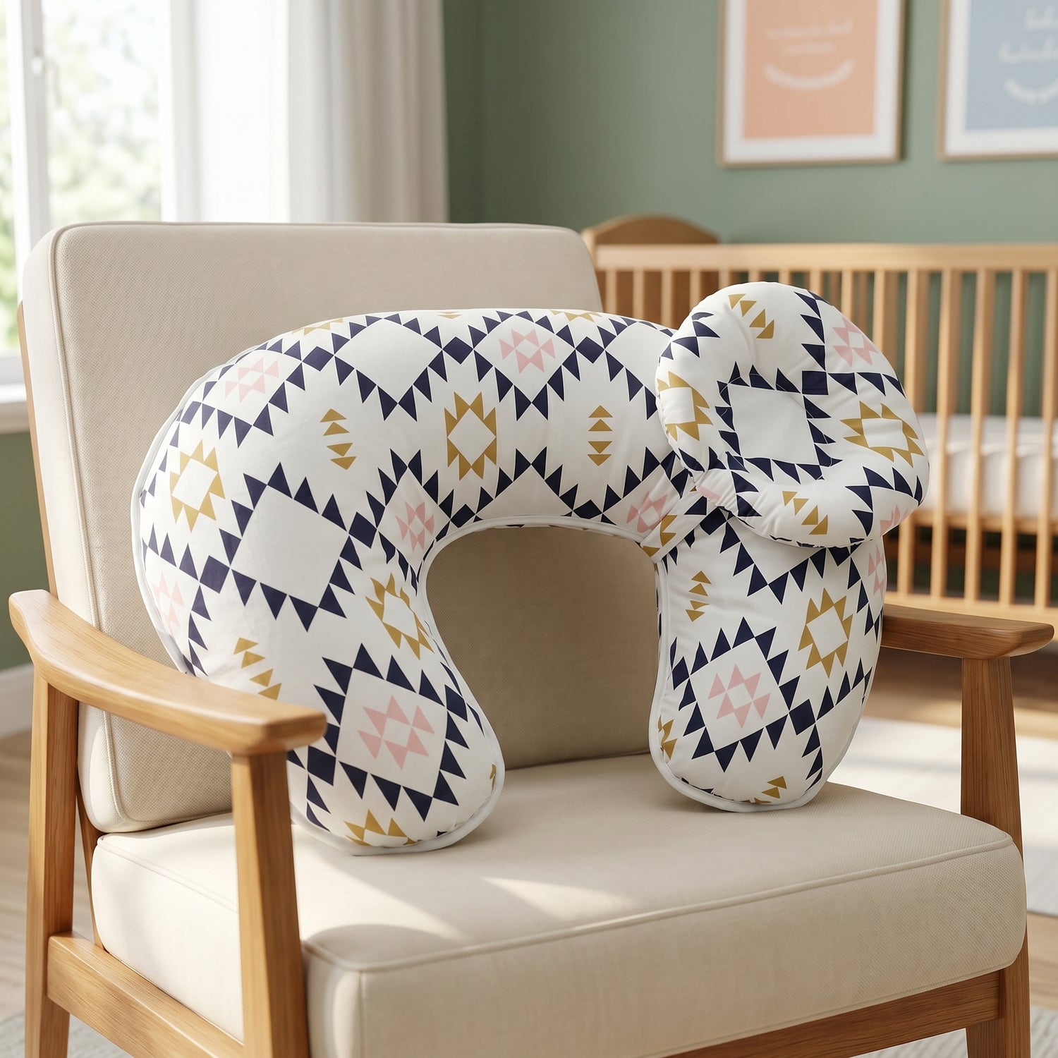 U-Shape Cotton Nursing Pillow