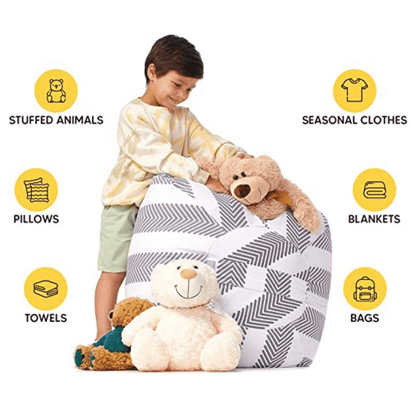 Little Manta Kids Storage Bean Bag