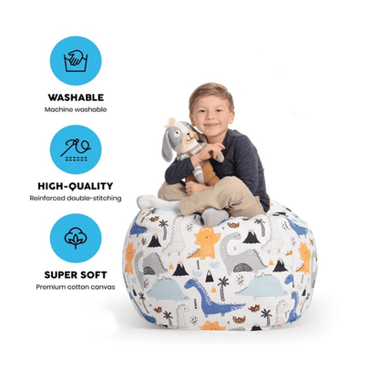 Little Manta Kids Storage Bean Bag