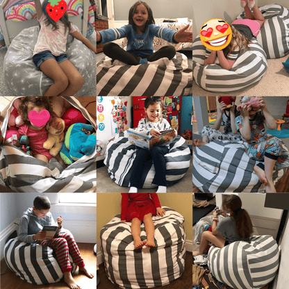 Little Manta Kids Storage Bean Bag