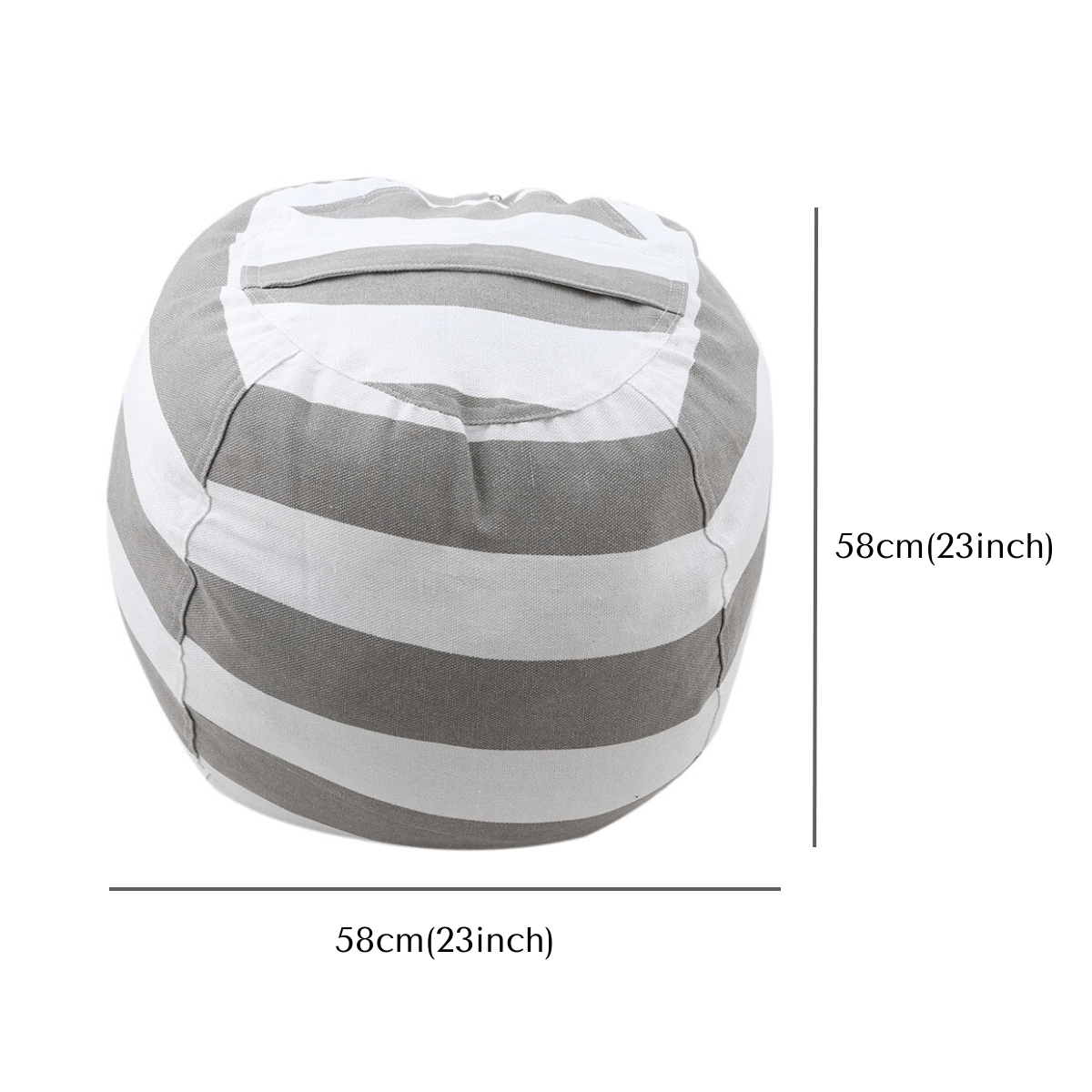 Little Manta Kids Storage Bean Bag