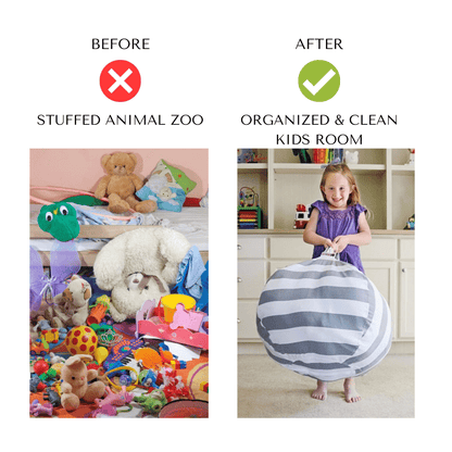 Little Manta Kids Storage Bean Bag