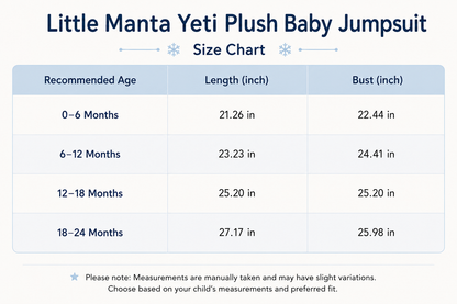 Little Manta Plush Baby Inc Jumpsuit